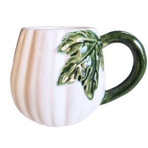 White Pumpkin Coffee 17 oz Mug